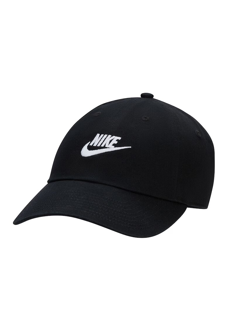 Nike Sapca ajustabila unisex cu logo brodat Fly - Negru/Alb optic