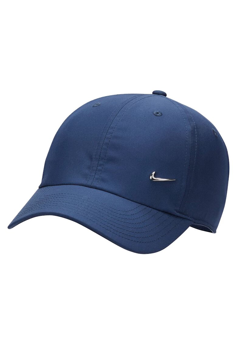 Nike Sapca unisex cu monograma metalica discreta - Albastru inchis