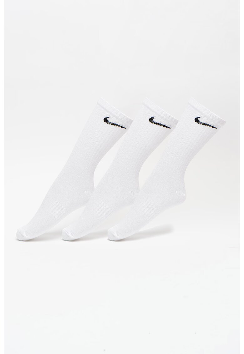 Nike Set de 3 perechi de sosete pentru antrenament Everyday - Alb