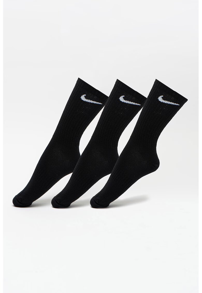 Nike Set de 3 perechi de sosete pentru antrenament Everyday - Negru
