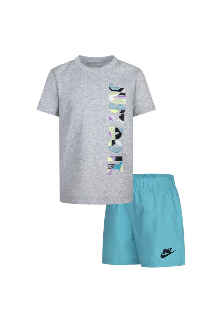 Nike Set OTL Woven Short 48265 - Gri/Turcoaz
