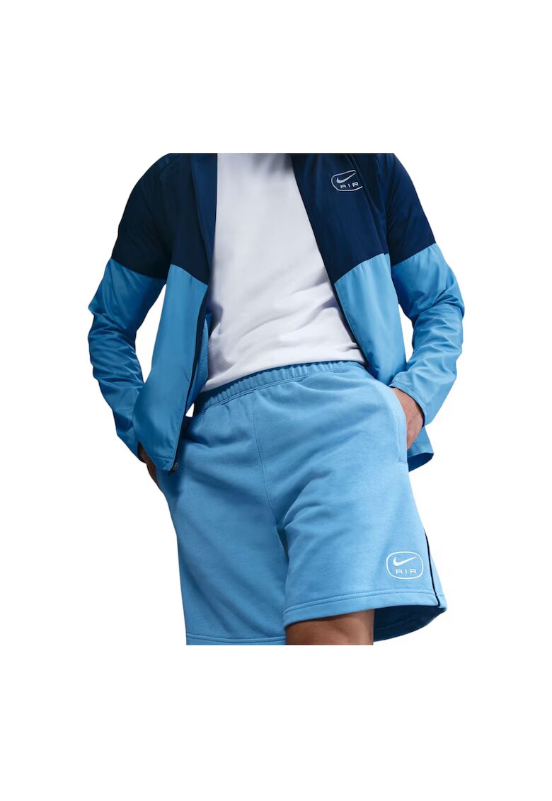 Nike Short French Terry Air SW 48161 - Albastru deschis