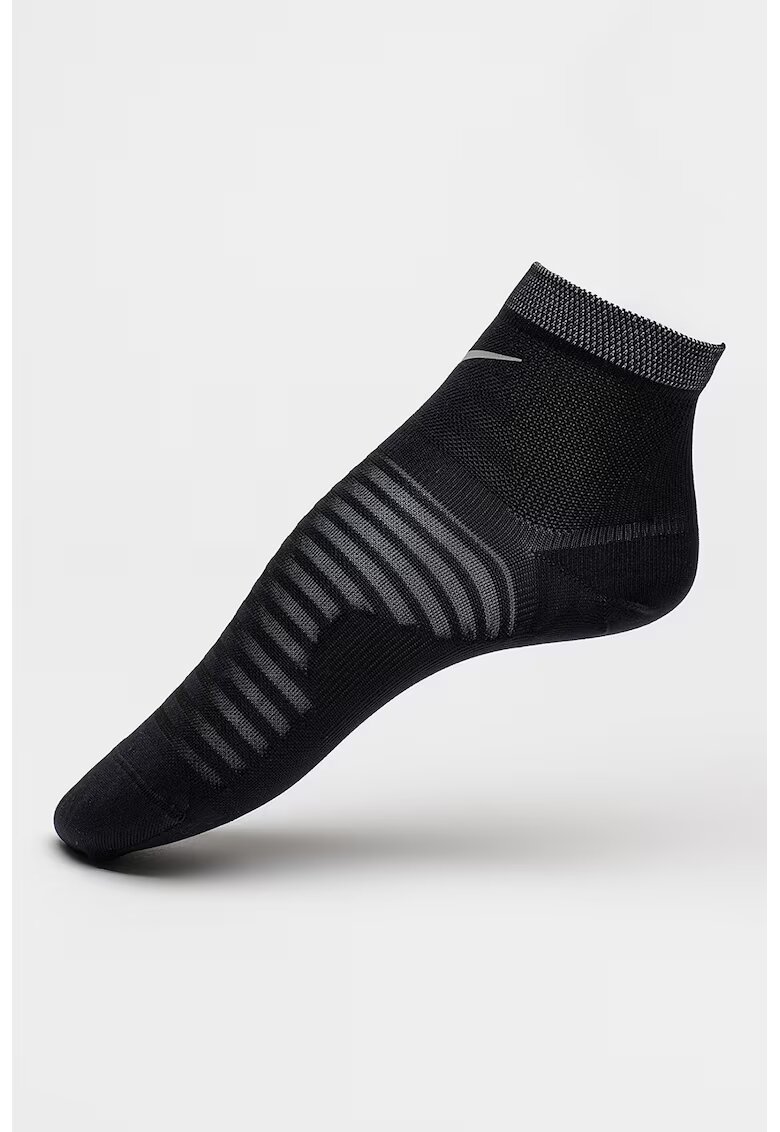 Nike Sosete scurte unisex - pentru alergare - Alb/Negru