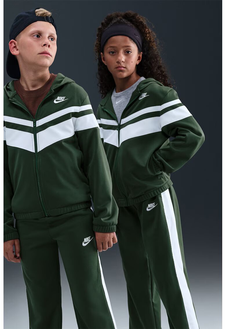 Nike Trening cu detalii contrastante - Alb/Verde