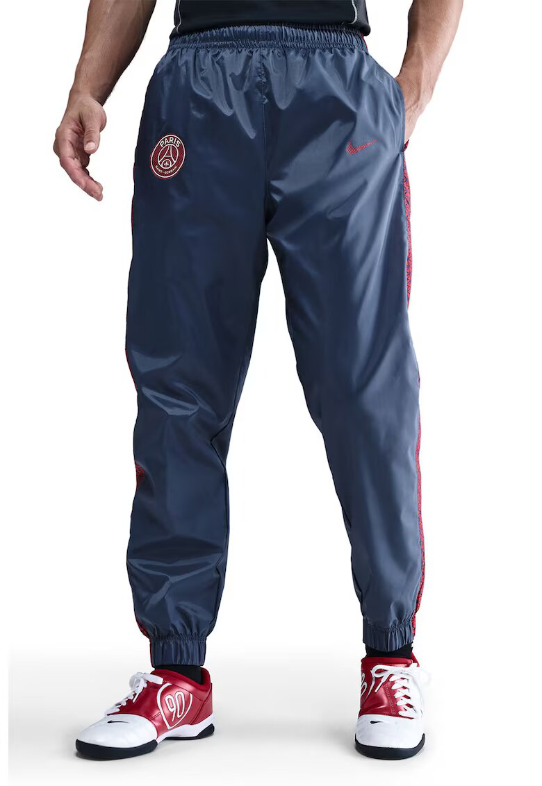 Nike Trening cu fermoar - pentru fotbal - Rosu/Alb/Albastru prafuit