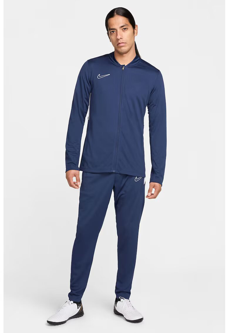 Nike Trening cu tehnologie Dri-Fit si logo - pentru fotbal - Alb/Albastru inchis