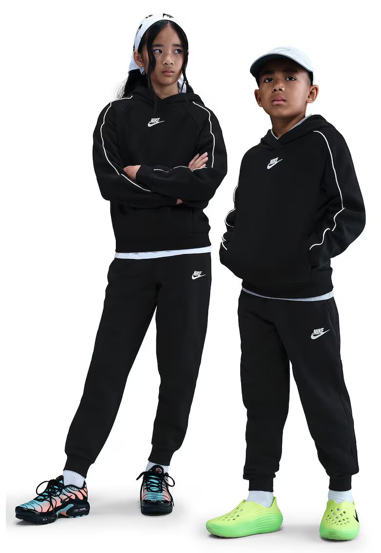 Nike Trening din fleece Sportswear Club - Alb/Negru