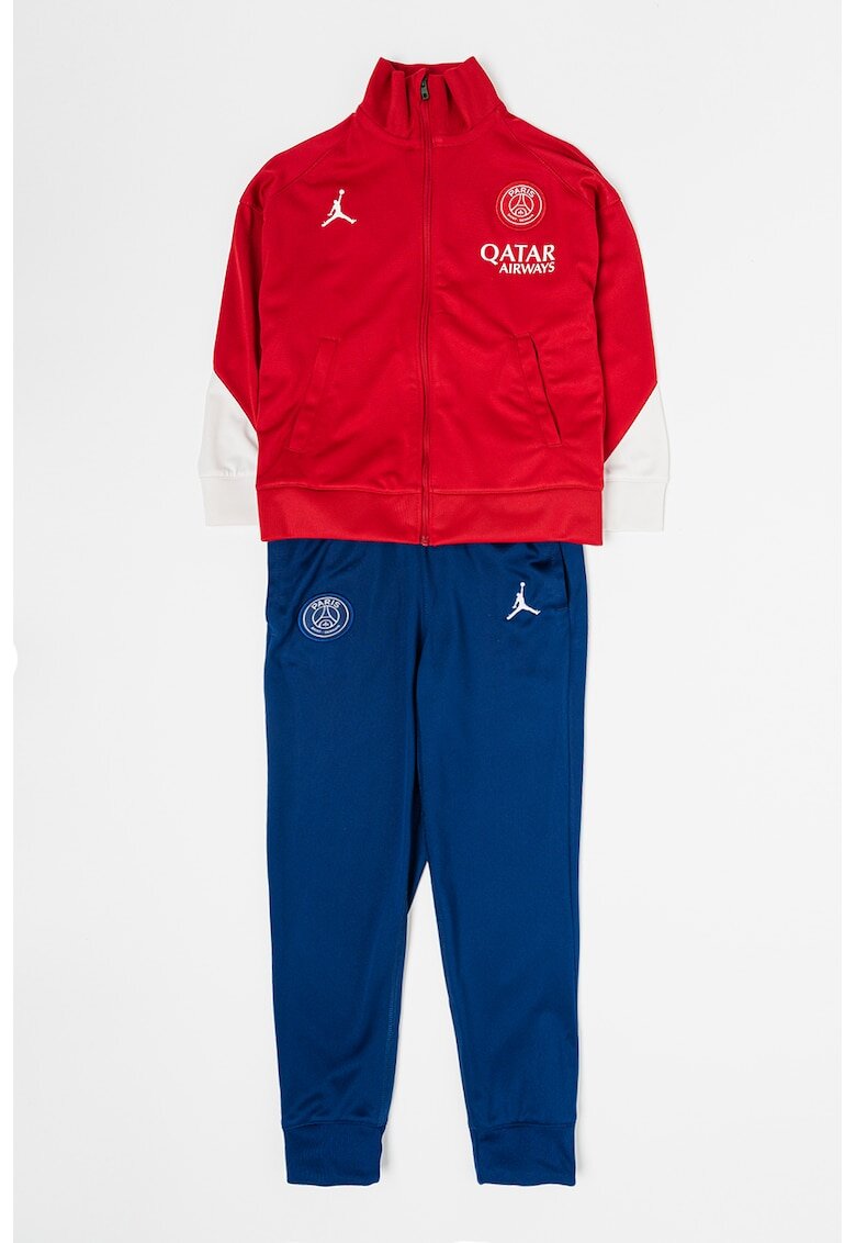 Nike Trening pentru fotbal Paris Saint-Germain Jordan - Visiniu/Alb murdar/Bleumarin