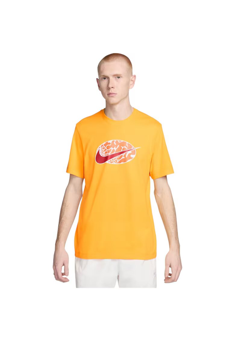 Nike Tricou 12 Months Swoosh 33256 - Portocaliu