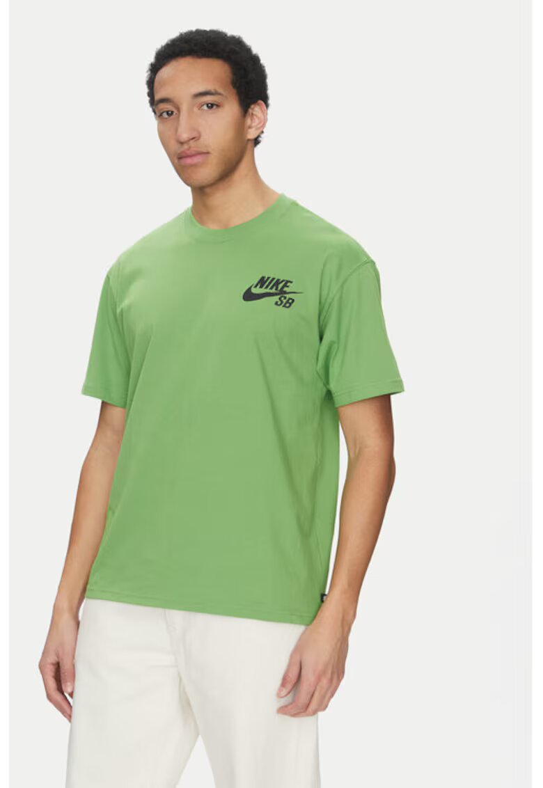 Nike Tricou barbati - 305366092 - Bumbac - Verde - Verde