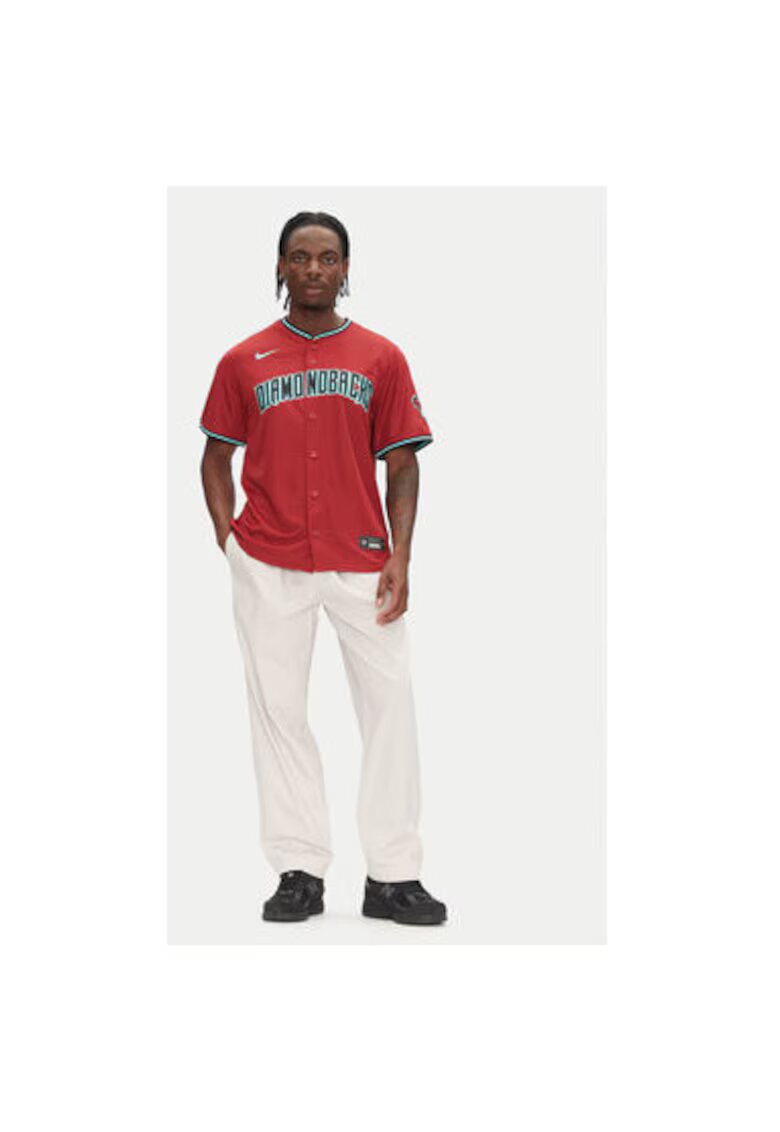 Nike Tricou barbati LM25-DKA2-DQS-1U2 - Poliester - Visiniu - Visiniu
