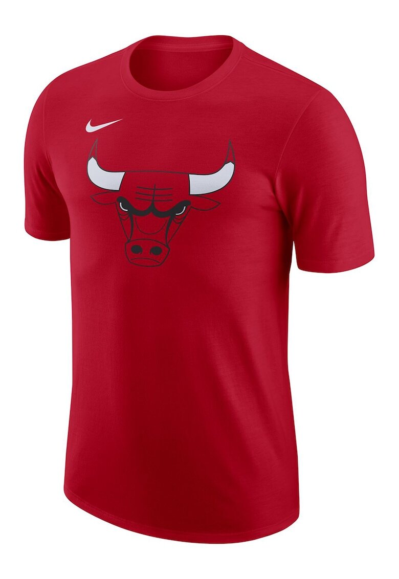 Nike Tricou Chicago Bulls Essentials pentru baschet - Rosu inchis