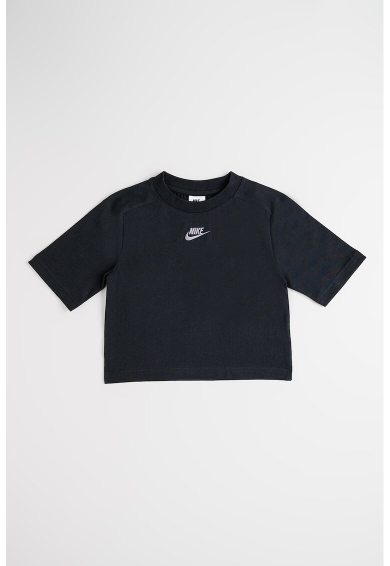 Nike Tricou cu decolteu rotund - Negru