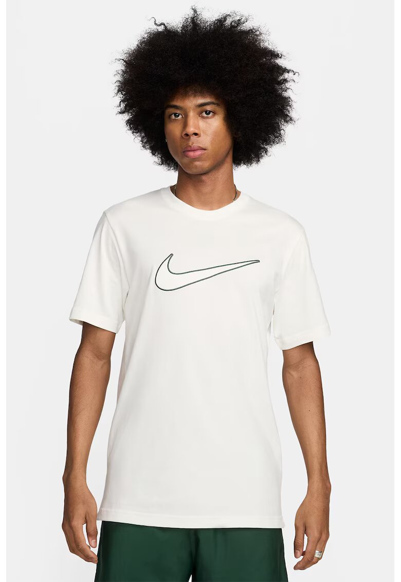 Nike Tricou cu imprimeu logo - Alb