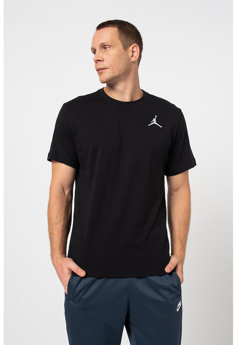 Nike Tricou cu logo pentru antrenament Jordan Jumpman - Negru