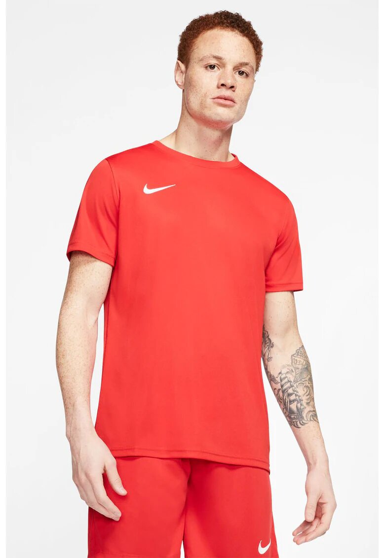 Nike Tricou cu tehnologie Dri-Fit pentru fotbal - Rosu