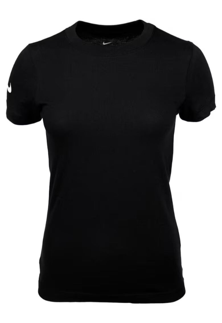 Nike Tricou dama - Bumbac - Negru - Negru