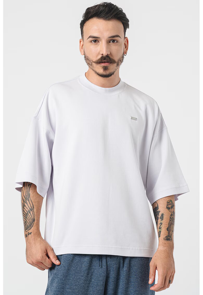 Nike Tricou din amestec de bumbac - pentru fotbal - Alb murdar
