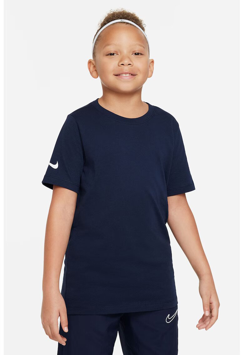 Nike Tricou din bumbac pentru fotbal - Bleumarin