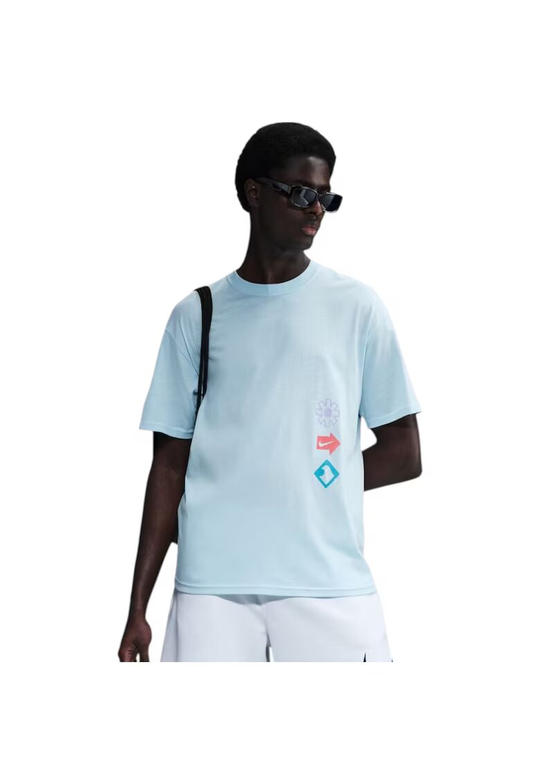 Nike Tricou M90 OC Brandrif 45332 - Albastru deschis