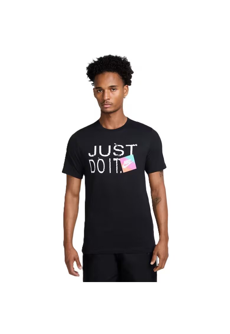 Nike Tricou pentru Barbati - m nsw tee 6mo jdi sp25 - HJ0563-010 - Negru - Negru
