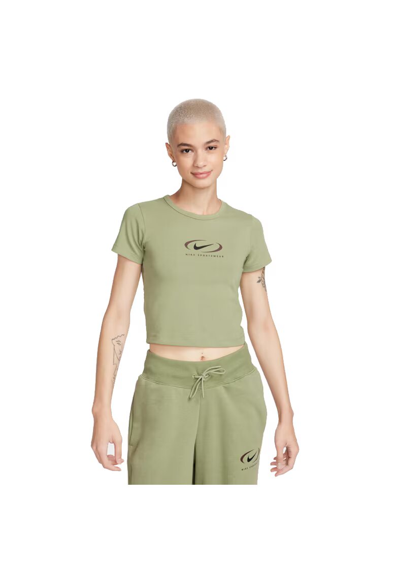Nike Tricou pentru Drumetie - FQ8818-386 - Verde - Verde