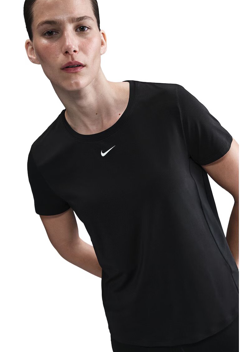 Nike Tricou pentru fitness Classic - Alb/Negru