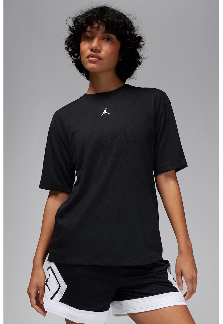 Nike Tricou regular fit cu logo - Negru
