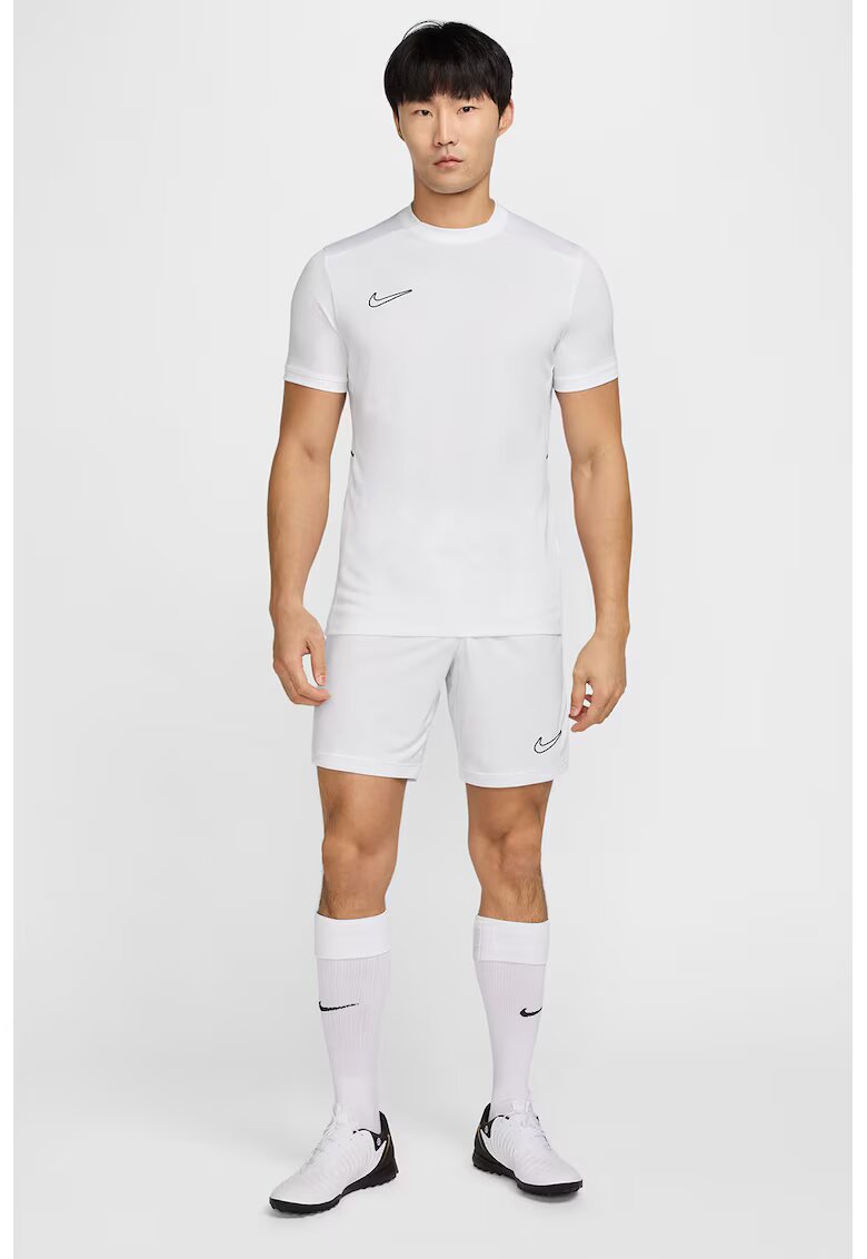 Nike Tricou slim-fit pentru fotbal - Negru stins/Alb optic