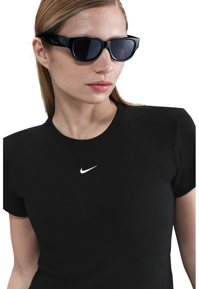 Nike Tricou slim fit striat - Negru