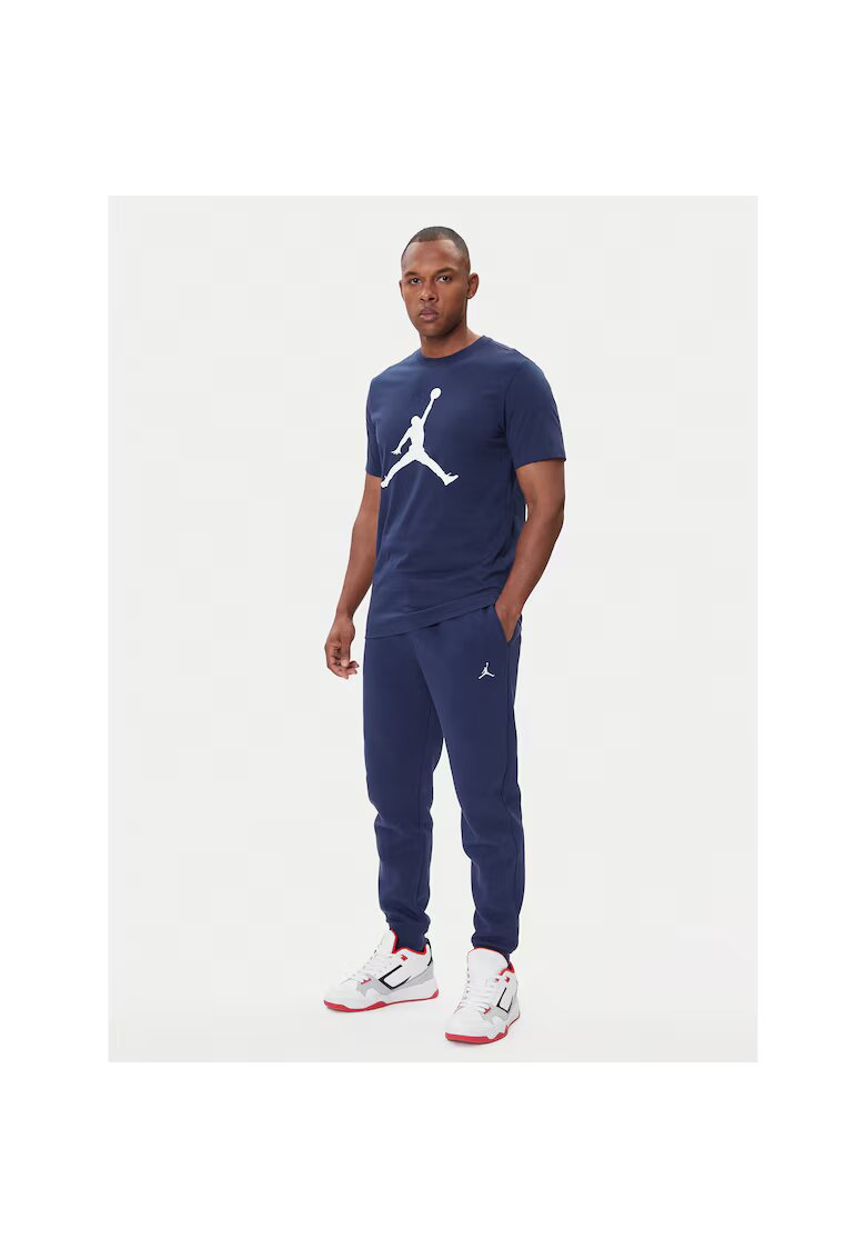 Nike Tricou sport barbati albastru - bumbac
