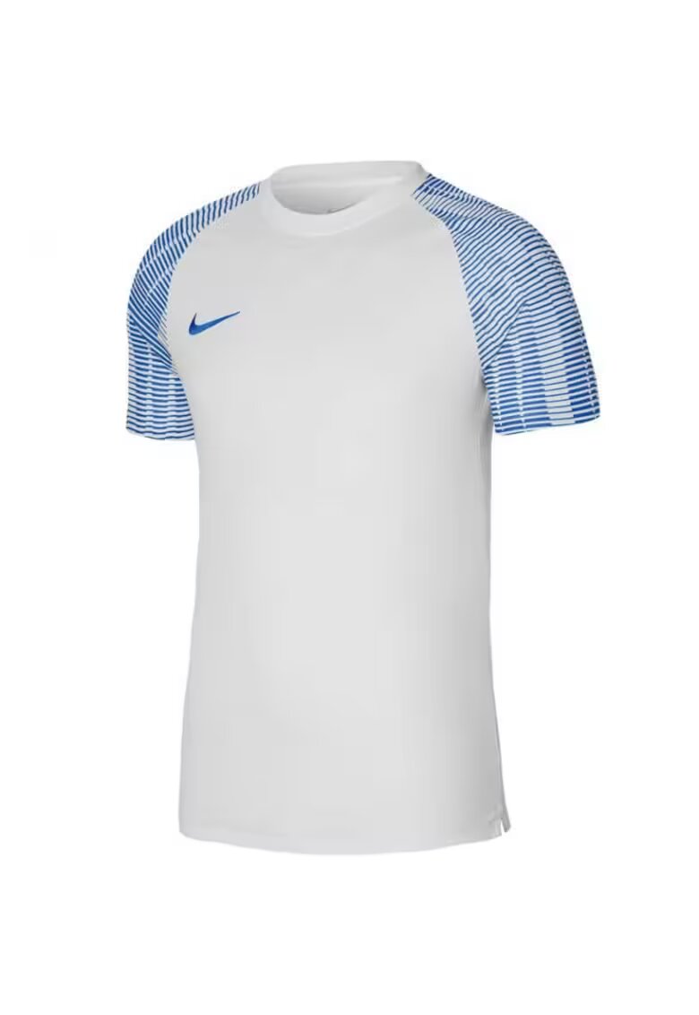 Nike Tricou sport barbati Dri-fit Academy - poliester - alb/albastru