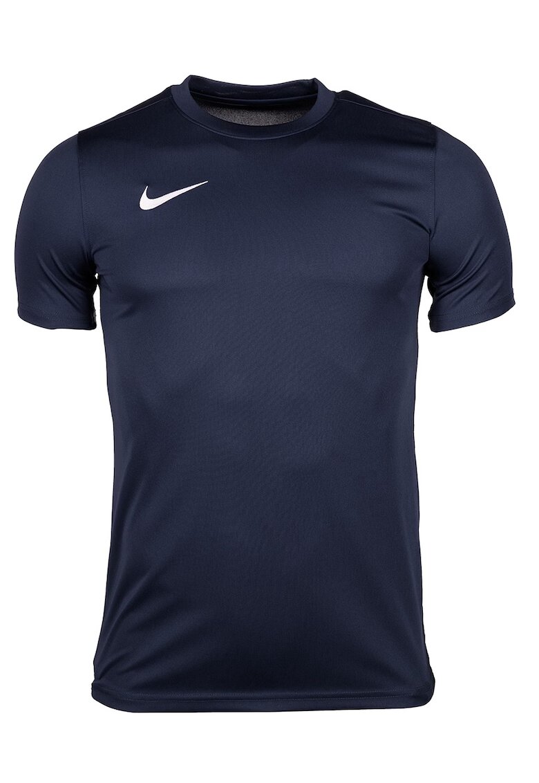 Nike Tricou sport pentru barbati - Poliester - Albastru marin - Albastru/Bleumarin