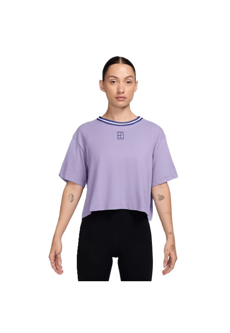 Nike Tricou W NK DF HERITAGE SS CROP TEE-HJ3640-515