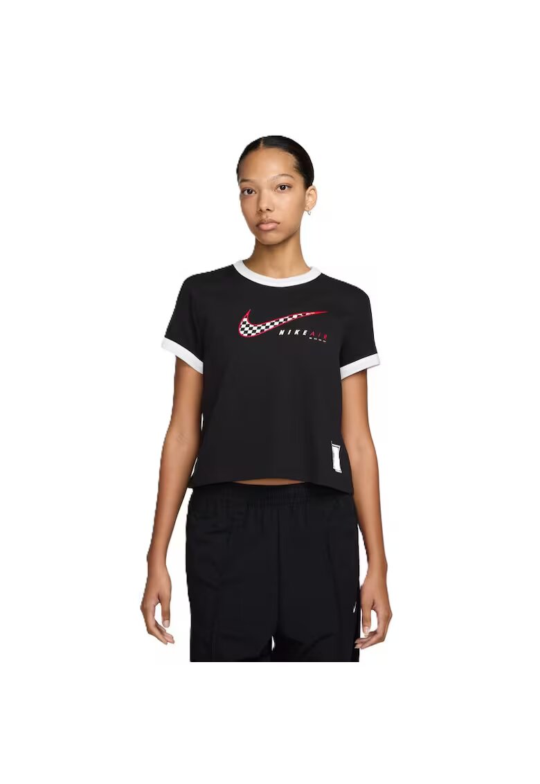 Nike Tricou W NSW CLUB SS TEE MOTO RGR-HQ1707-010