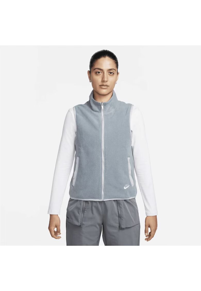 Nike Vesta pentru Femei - w nsw vest su - FQ1577-022 - Gri - Gri