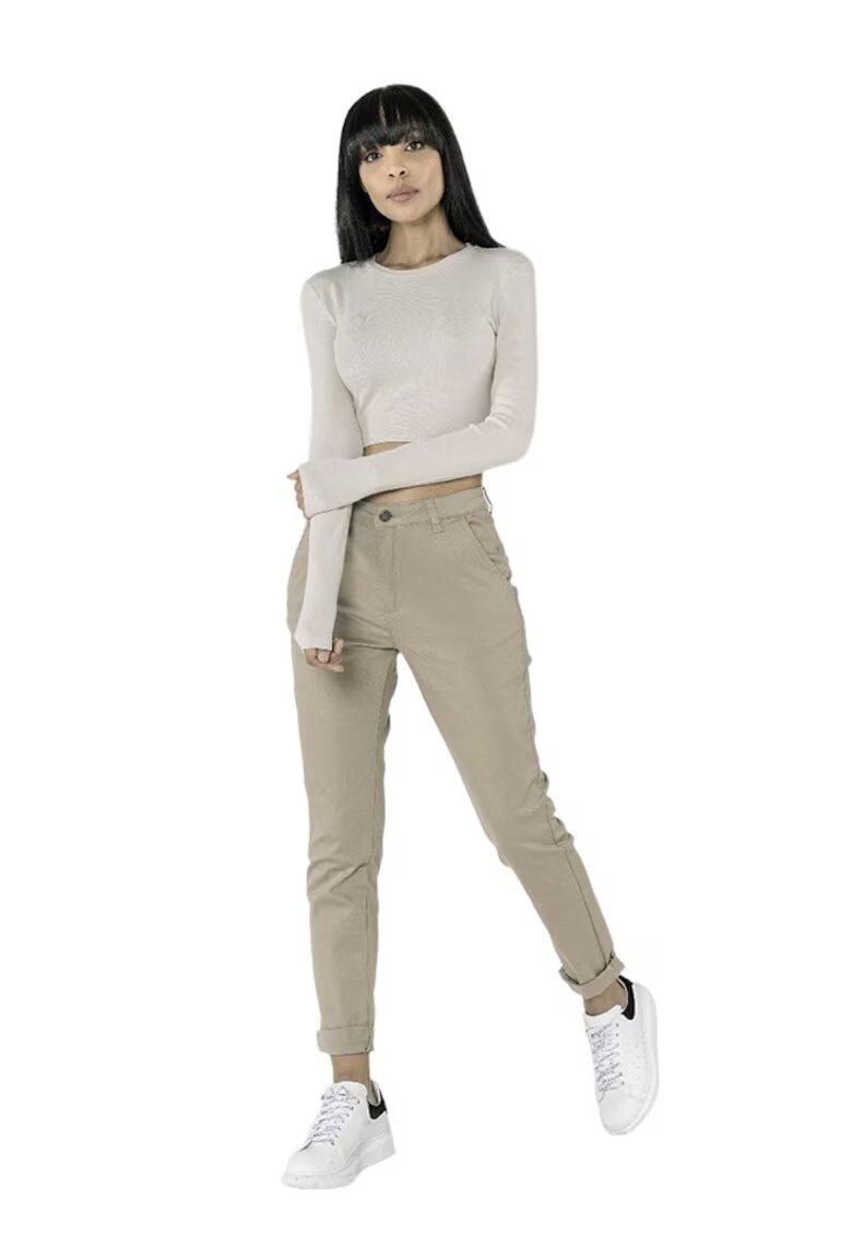 Nina Carter Pantaloni Taupe Chino J250 M10 18039 - Bej