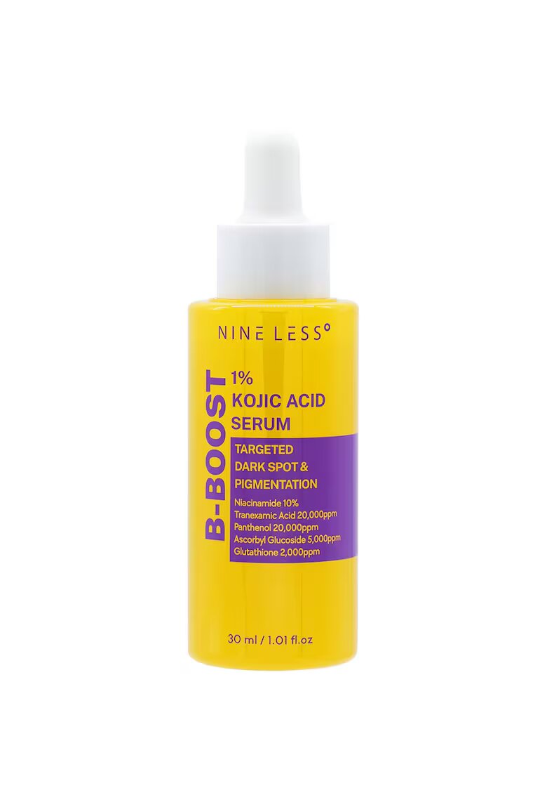 NINE LESS B-Boost 1% Kojic Acid Serum Ser de fata iluminator 30 ml