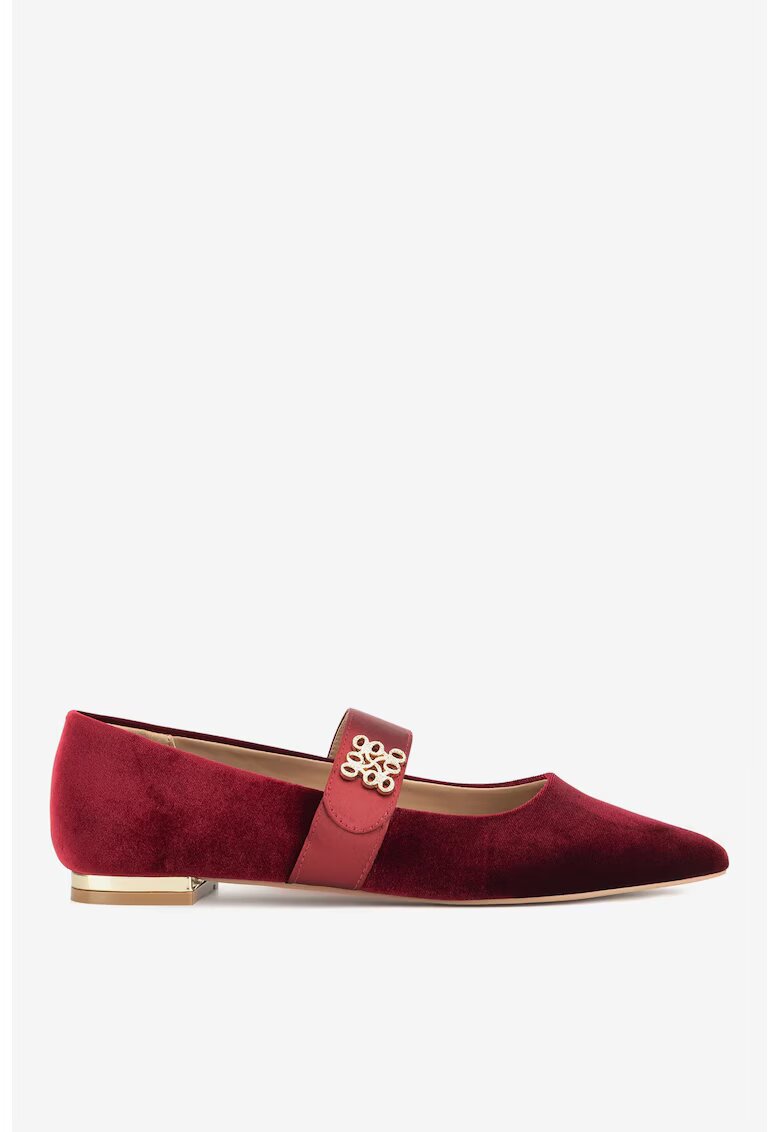NINE WEST Balerini 5903419361975 - Textil - Rosu - Rosu
