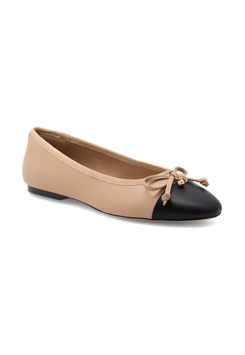 NINE WEST Balerini dama - 565079 - Piele ecologica - Bej