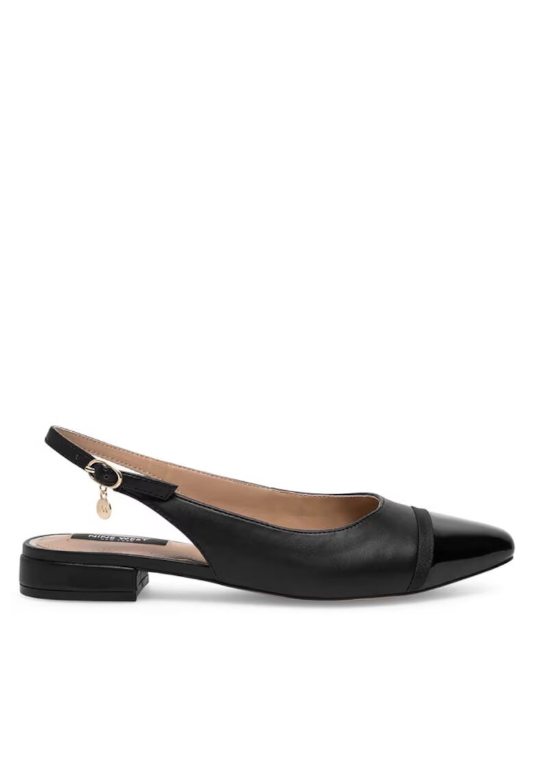 NINE WEST Balerini - Sintetic - Negru - Negru