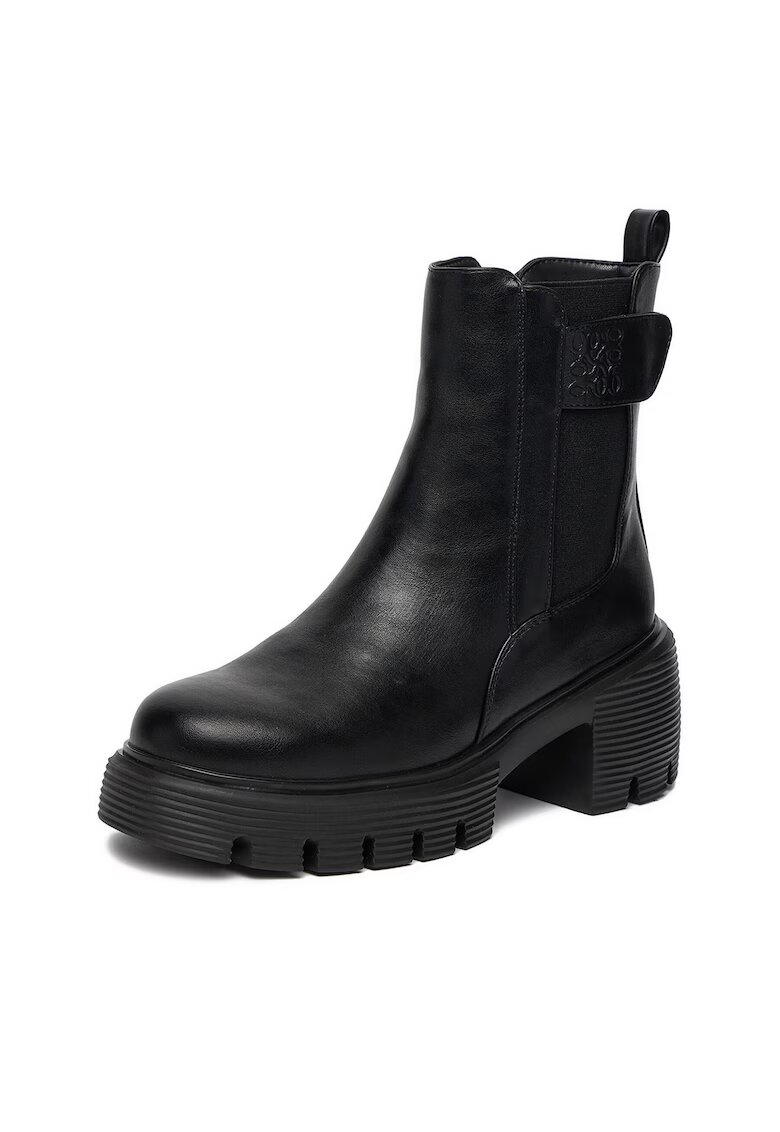 NINE WEST Botine dama CEO-FARIDA-01 - Textil - Negru