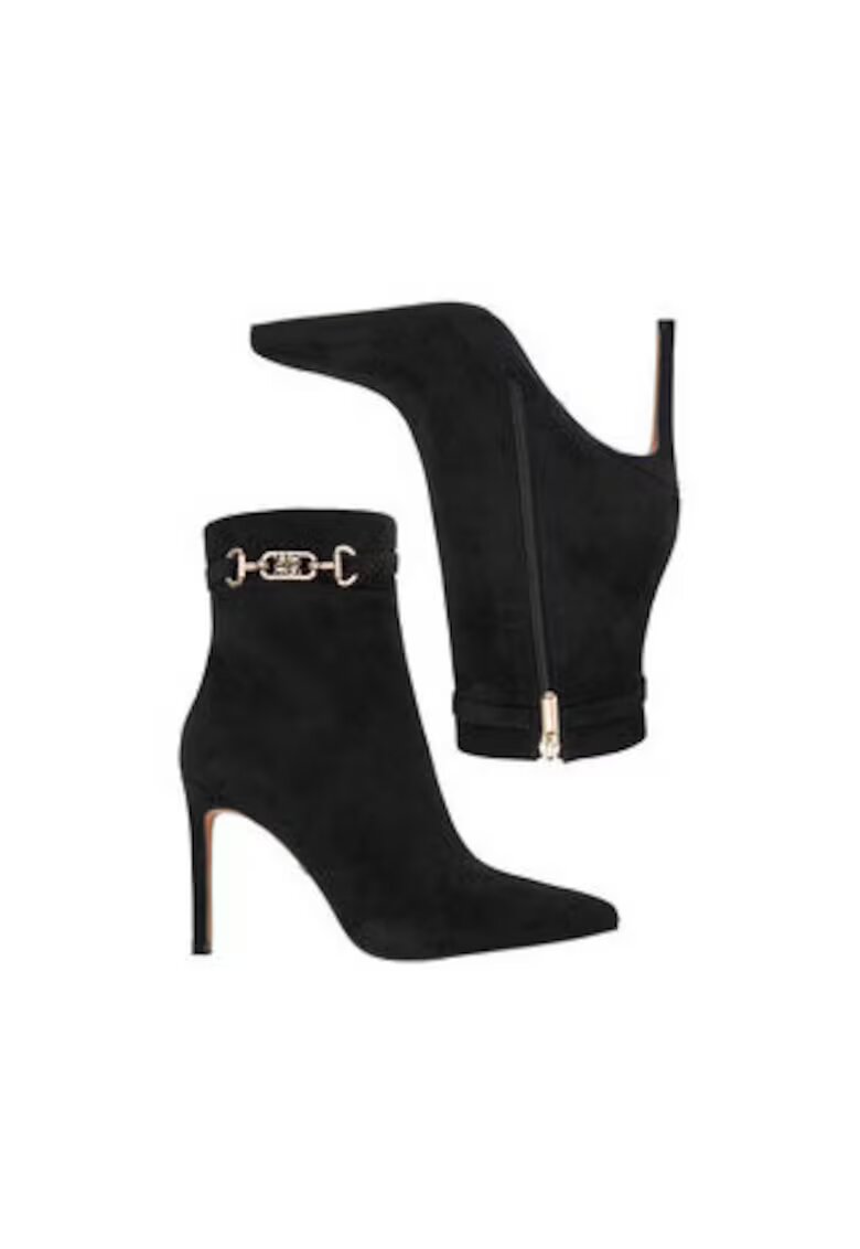 NINE WEST Botine dama CEO-LANA-01 - Textil - Negru