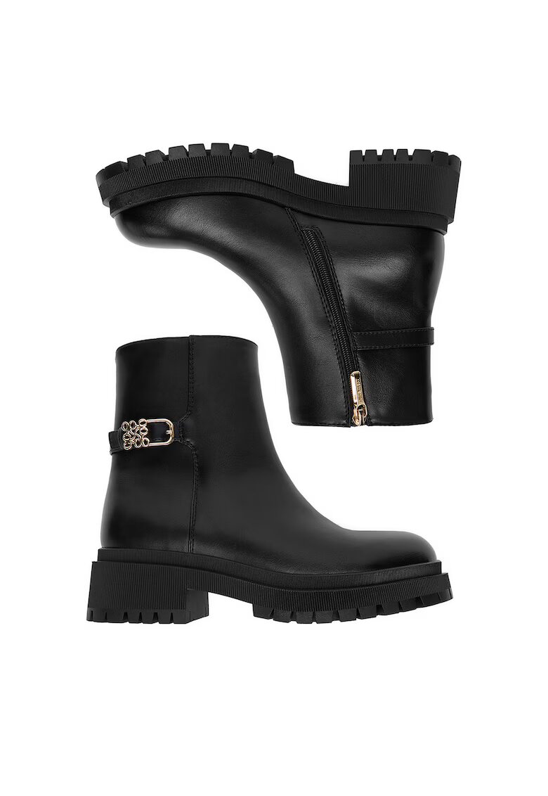 NINE WEST Botine dama CEO-LAYLA-01 - Textil - Negru
