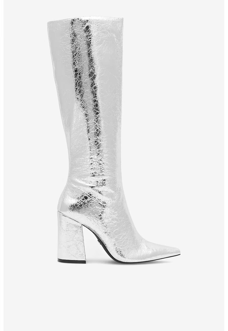 NINE WEST Cizme dama 5905588152675 - Sintetic - Argintiu - Argintiu