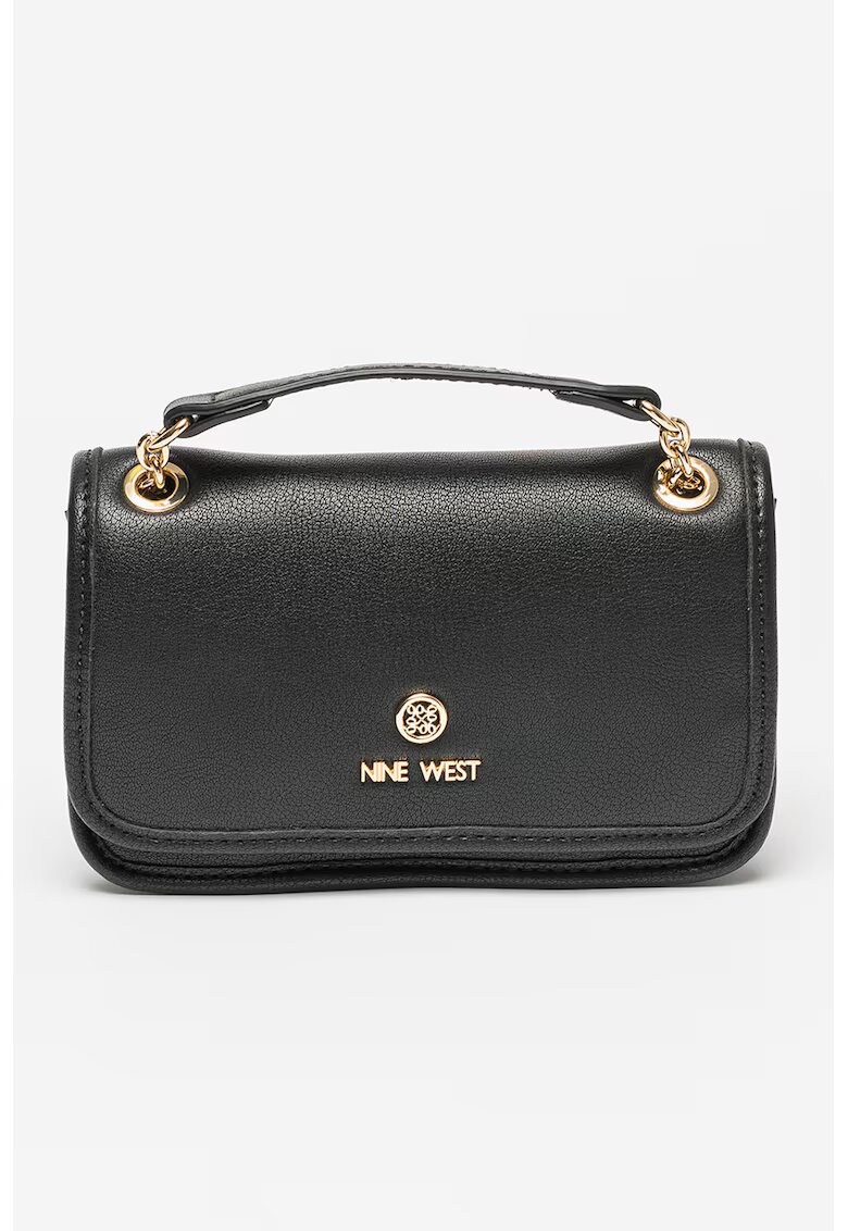 NINE WEST Geanta crossbody mica de piele ecologica Saoirse - Negru