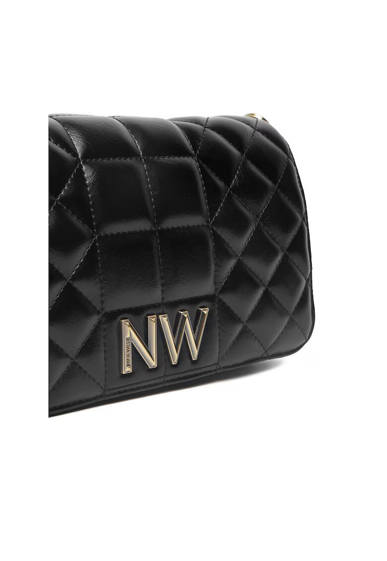 NINE WEST Geanta dama model EO-VERMONT-I-LDA8409 - neagra - din material textil.