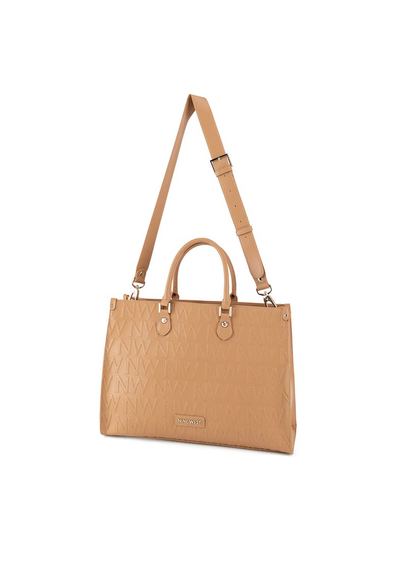 NINE WEST Geanta dama model LX10044 - culoare brown - material sintetic