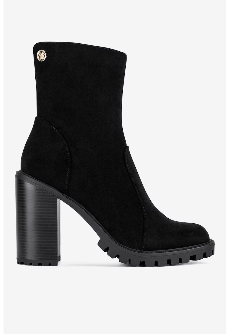 NINE WEST Ghete dama 5905588943280 - Textil - Negru - Negru