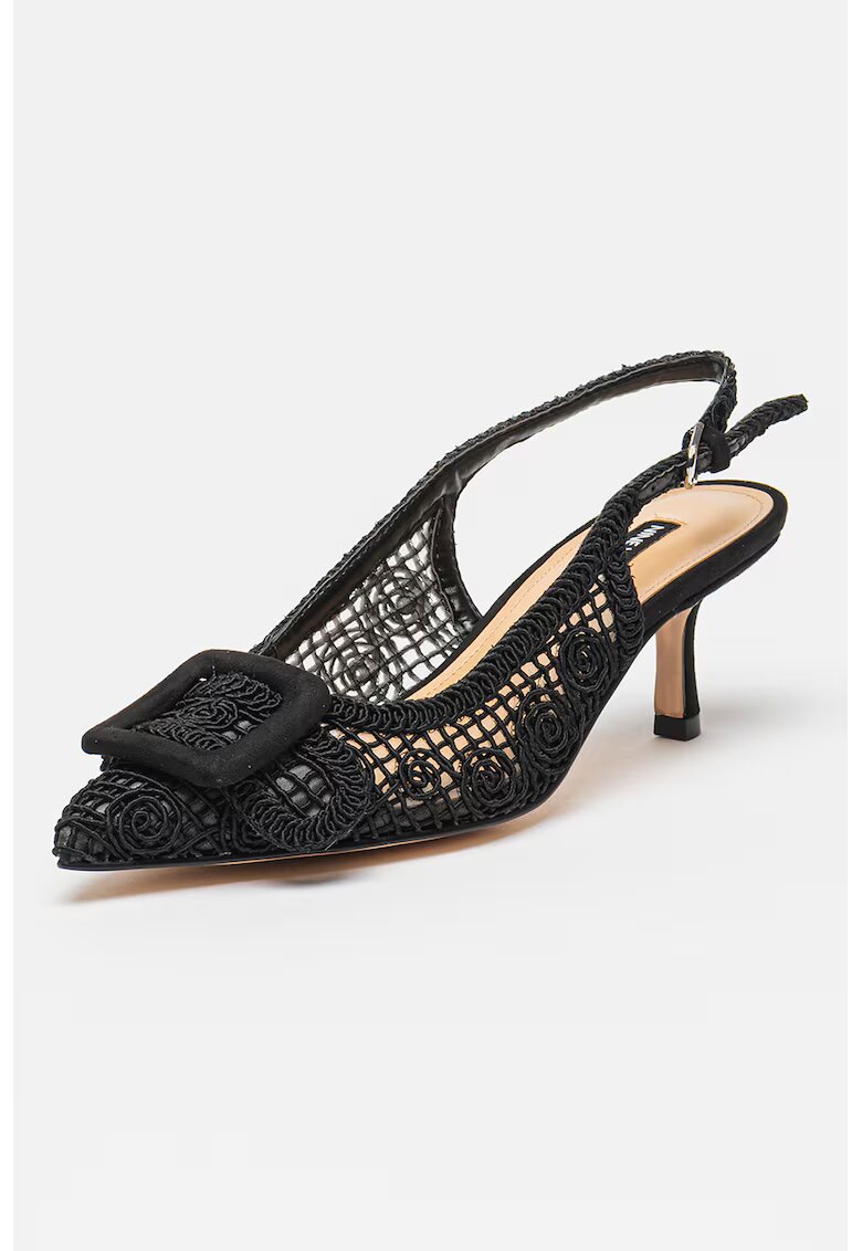 NINE WEST Pantofi cu toc kitten Nolla - Negru